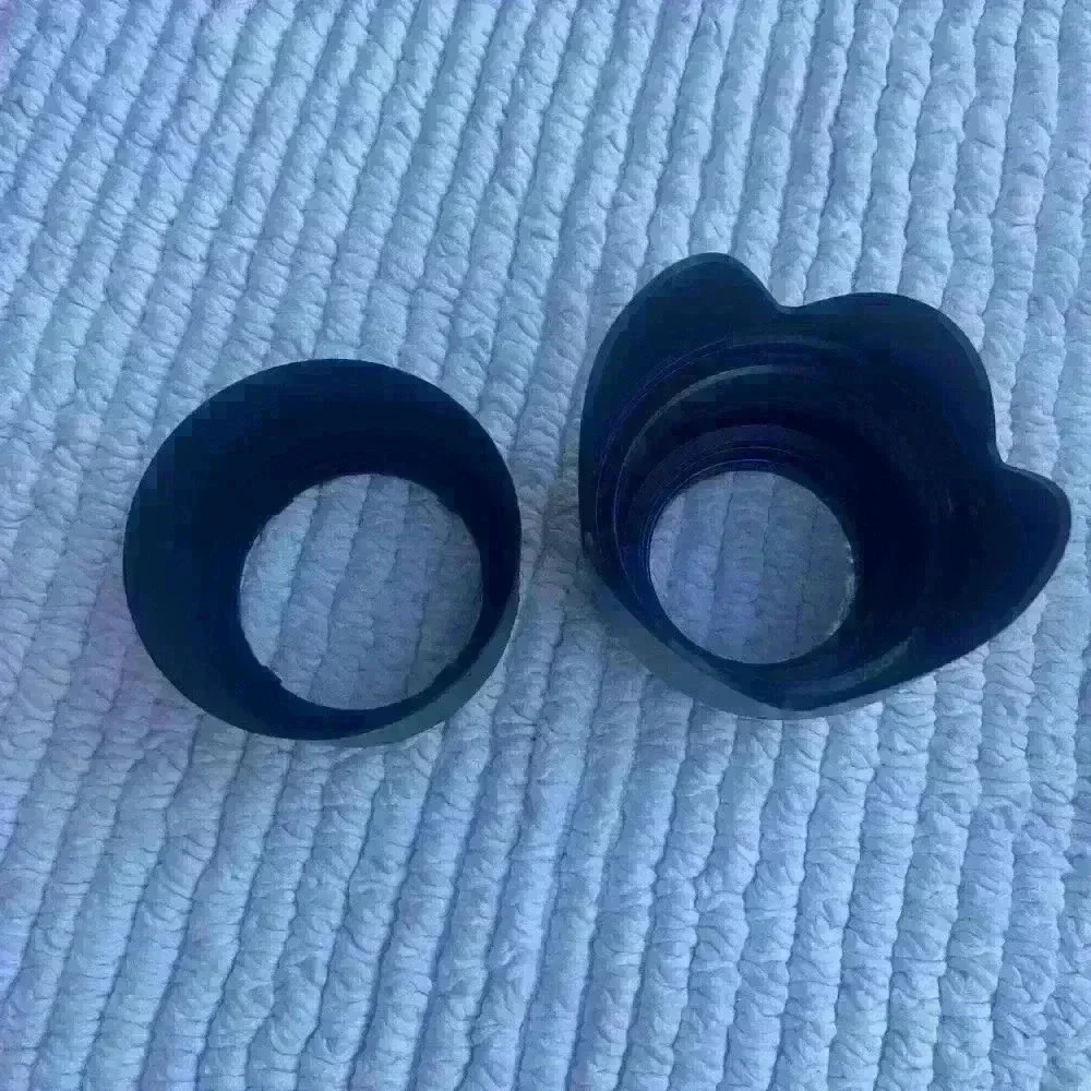 Lens Hoods, tube-Nikon‎ HB-57, Tulip unsure brand.